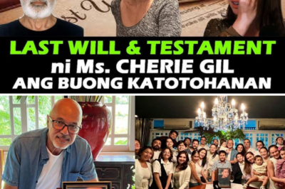 Cherie Gil’s Last Will and Testament Revealed: Andi Eigenmann and Michael De Mesa Grieve as Cause of Death is Uncovered