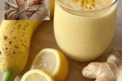 Banana Lemon Ginger Smoothie | Refreshing and Energizing Drink